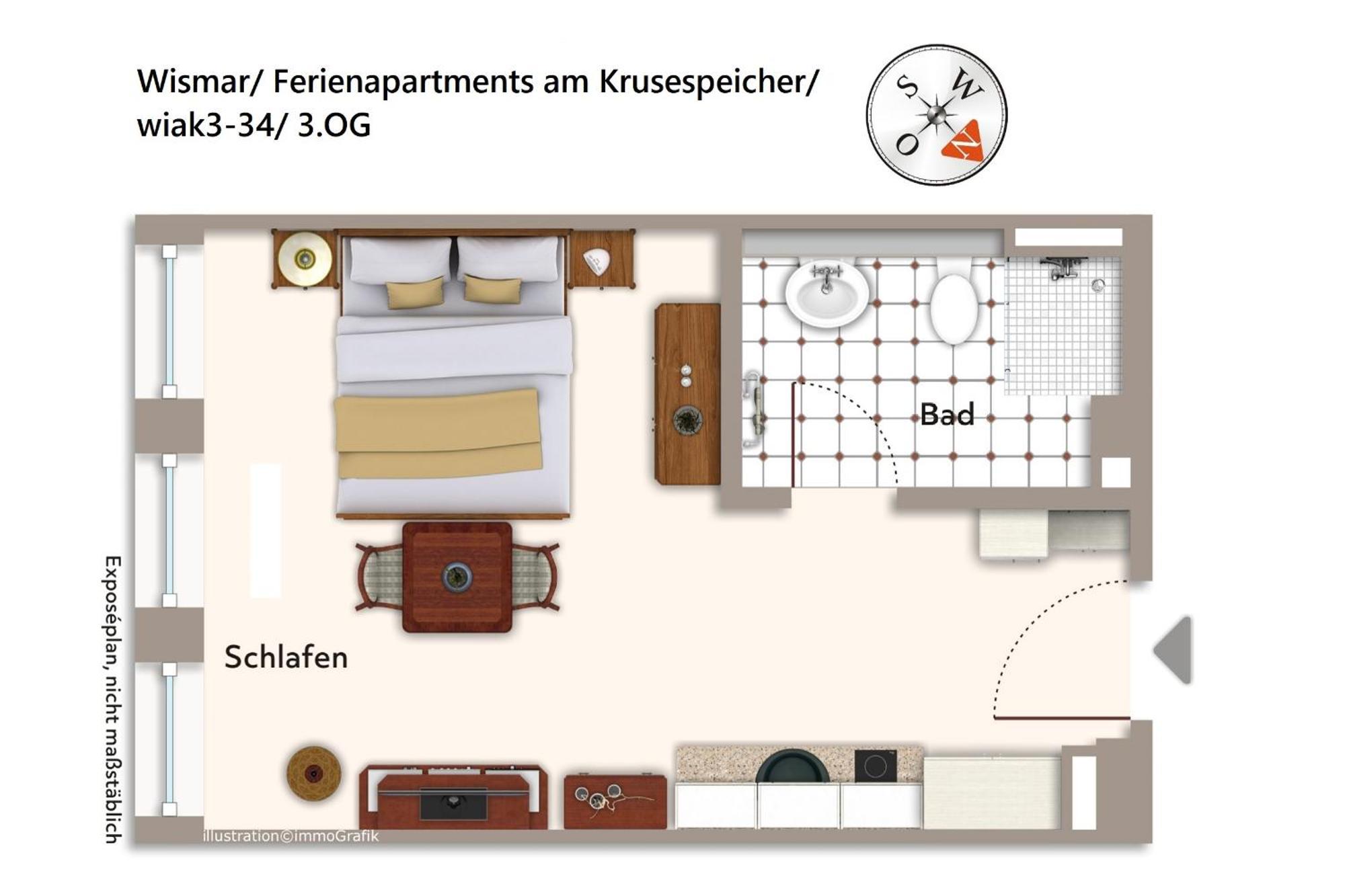 Ferienapartments Am Krusespeicher Ferienapartments Am Krusespeicher 3-34 Wißmar エクステリア 写真